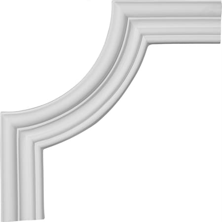 Ekena Millwork Panel Moulding Corner, High Density Urethane, 8-3/4 in H, 8-3/4 in W PML08X08CL